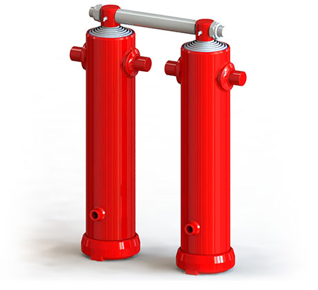 Гидроцилиндры серии ADWR Италия