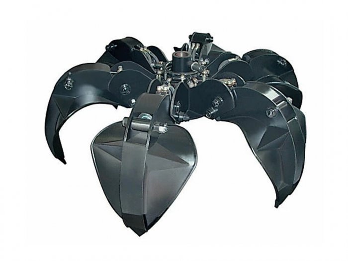 Захваты (грейферы) для лома 