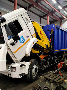 ремонт мусоровоза картинка